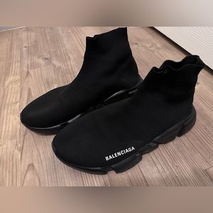 Authentic Balenciaga Triple Black Speed Trainer